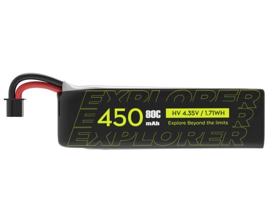 Аккумулятор Flywoo Explorer 450мАч 1S 80C LiHV (A30) (4 шт.), изображение 2