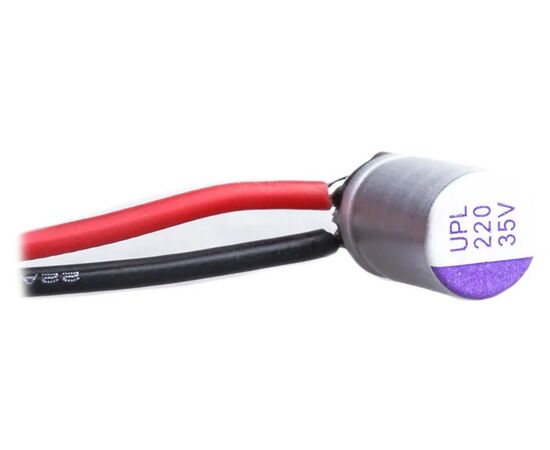 Конденсатор UNICON UPL 25/35/50 В с крышкой (5 шт.) (Flywoo), Версия: 35 В (220 мкФ)
