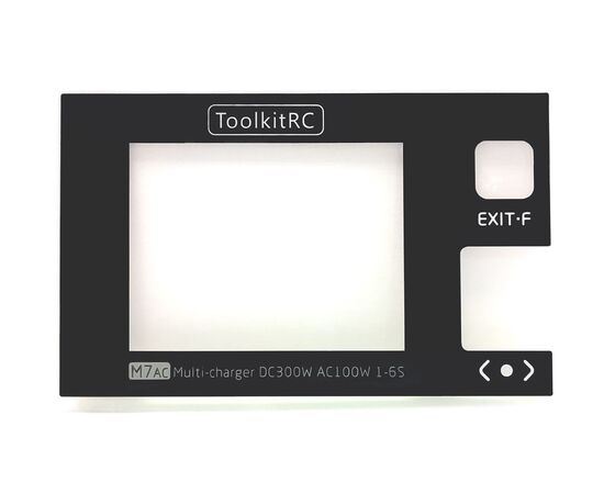 Стекло экрана зарядного устройства ToolkitRC M7AC (ToolkitRC)