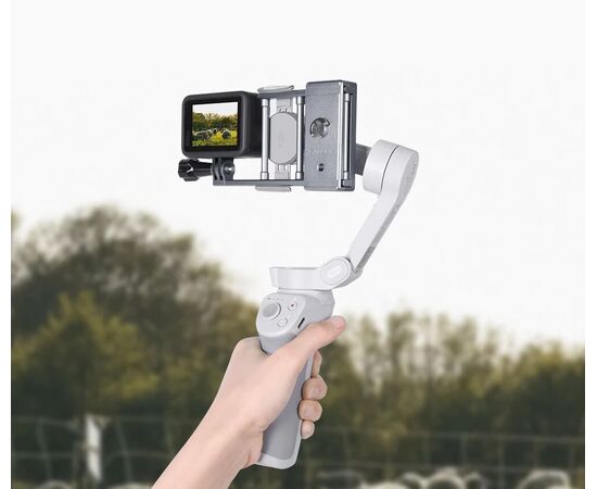 Адаптер для крепления экшн-камер к DJI OM 5 / OM 4 SE / OM 4 / Osmo Mobile 3 (SunnyLife), изображение 5