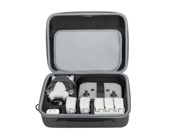 EVA кейс квадрокоптера DJI Mini 4 Pro, пульта и аксессуаров (SunnyLife), Версия: Для дрона, пульта и прочего, изображение 2