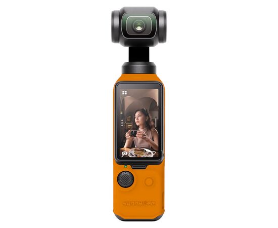 Силиконовый чехол DJI Osmo Pocket 3 (SunnyLife), Цвет: Оранжевый