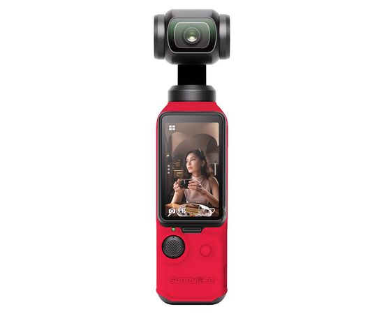 Силиконовый чехол DJI Osmo Pocket 3 (SunnyLife), Цвет: Красный