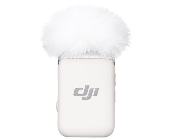 Микрофон DJI Mic 2 (Pearl White), Комплект: Микрофон (белый), изображение 6