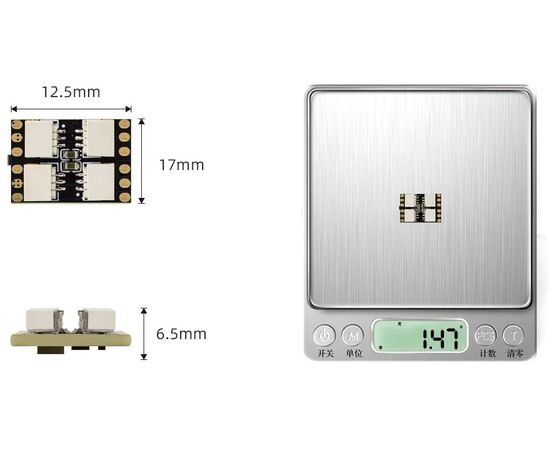 LED-контроллер W2812 Mini (HGLRC), Комплектация: LED-контроллер, изображение 2