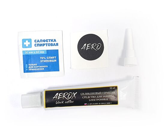 Силиконовый герметик FX FPV AeroX Black 20мл (тюбик), изображение 2