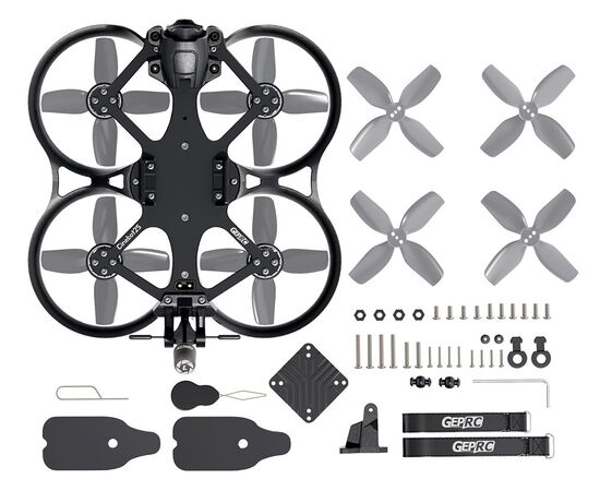 Квадрокоптер GEPRC Cinebot25 S HD с RunCam Link, Версия: S (спортивная), Видеопередача: RunCam Link, Приёмник: BNF-DJI, изображение 8