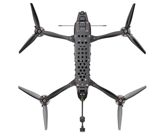 Квадрокоптер GEPRC Crocodile75 V3 HD с O3 Air Unit, Видеопередача: DJI O3 Air Unit, Приёмник: TBS, изображение 9