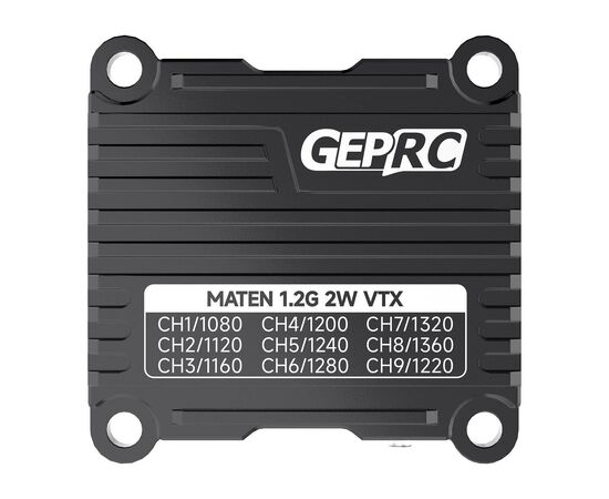 Видеопередатчик GEPRC MATEN 1,2 ГГц 2 Вт VTX, изображение 5