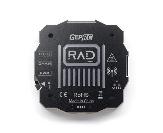 Видеопередатчик GEPRC RAD MINI VTX 5,8 ГГц 1 Вт, изображение 2