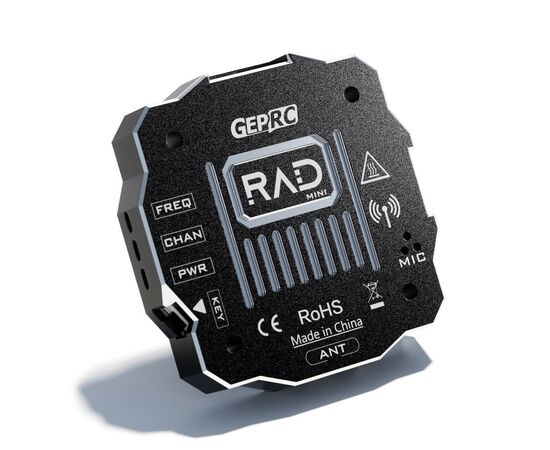 Видеопередатчик GEPRC RAD MINI VTX 5,8 ГГц 1 Вт, изображение 3