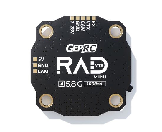 Видеопередатчик GEPRC RAD MINI VTX 5,8 ГГц 1 Вт, изображение 5