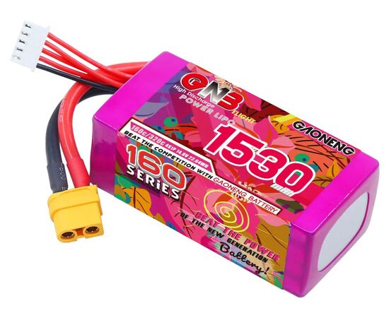 Аккумулятор GNB 1530мАч 4S 160C LiPo (XT60)