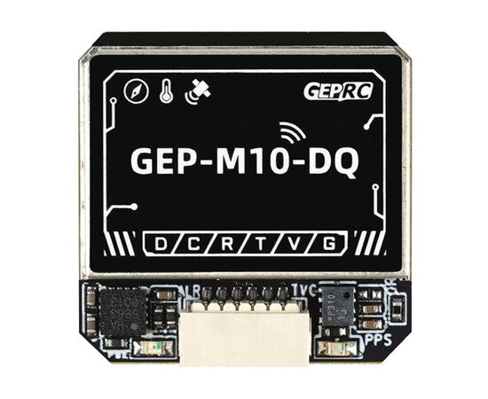 GPS модуль GEPRC GEP-M10-DQ с компасом, Версия: M10-DQ, изображение 2