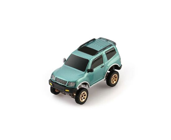 Радиоуправляемая машинка Sniclo 1:64 SNT V65 Mitsubishi Pajero 3013 Kit, Комплектация: Машинка + пульт, Цвет: Зелёный, изображение 4