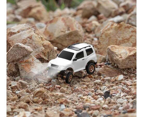 Набор Sniclo 1:64 SNT V65 Mitsubishi Pajero 3013, Комплектация: FPV комплект, Цвет: Белый, изображение 2