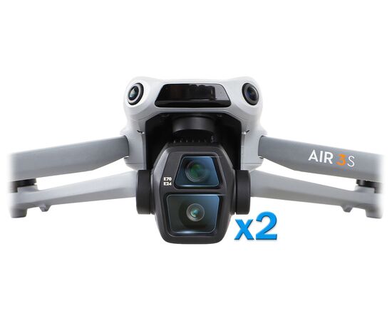 Защитное стекло DJI Air 3S (SunnyLife), Количество: 2+2 шт.