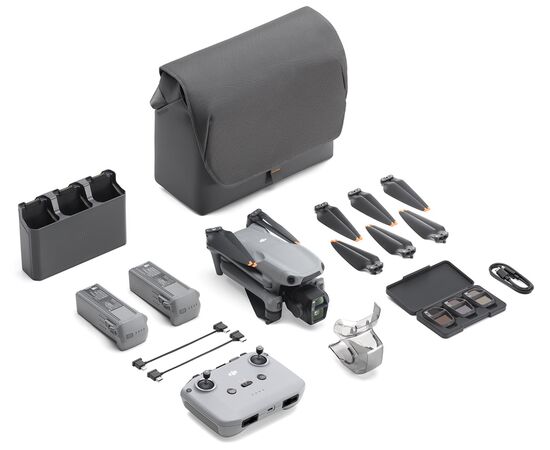 Квадрокоптер DJI Air 3S Fly More Combo (пульт DJI RC-N3), Комплектация: Fly More Combo (RC-N3)