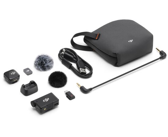 Микрофон DJI Mic Mini (1 передатчик + 1 приёмник), Комплект: Микрофон + приёмник, изображение 3