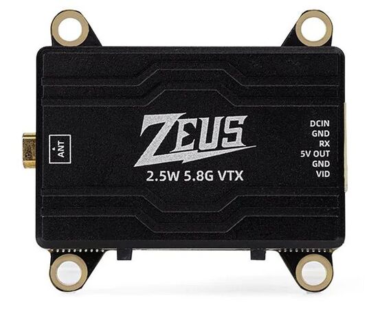 Видеопередатчик HGLRC Zeus VTX 5,8 ГГц 2,5 Вт
