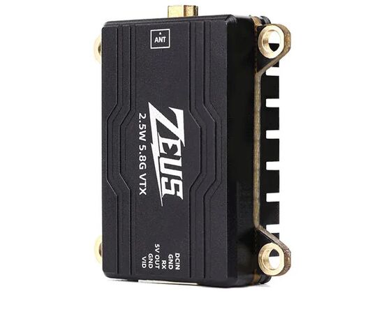 Видеопередатчик HGLRC Zeus VTX 5,8 ГГц 2,5 Вт, изображение 2