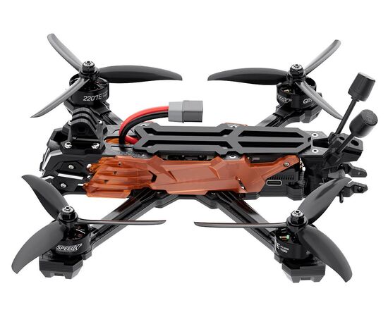 Квадрокоптер GEPRC Vapor-D5/X5 с O4 Air Unit Pro, Версия: X5 (рама Squashed X), Комплектация: Без GPS, Приёмник: BNF-DJI, изображение 2