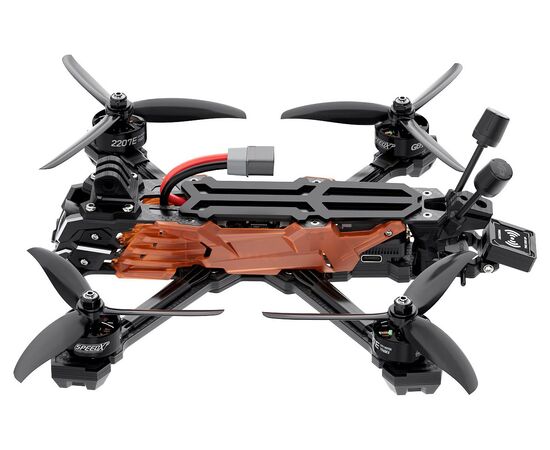 Квадрокоптер GEPRC Vapor-D5/X5 с O4 Air Unit Pro, Версия: X5 (рама Squashed X), Комплектация: С GPS, Приёмник: BNF-DJI, изображение 2