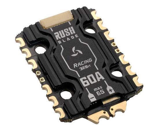 Регулятор оборотов RUSHFPV Racing 60A 3-6S BLHeli_32 20x20 4в1 ESC, изображение 3