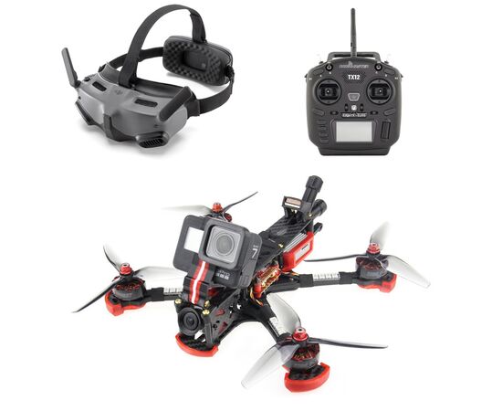 Набор HGLRC Sector5 V3 HD Freestyle с DJI FPV Air Unit (ELRS 2,4 ГГц)