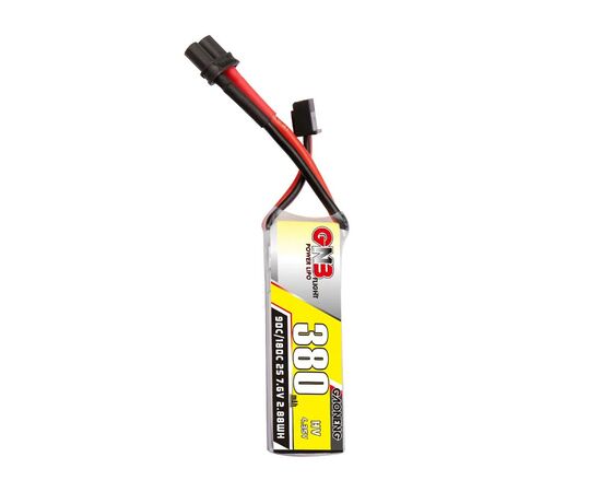Аккумулятор GNB 380мАч 2S 90C LiHV (XT30), изображение 2