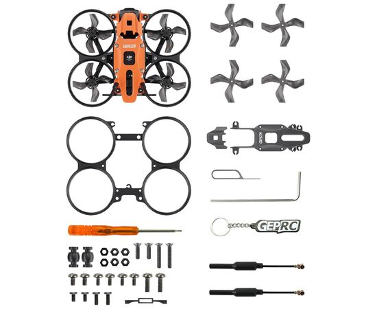 Квадрокоптер GEPRC DarkStar16 с O4 Air Unit Pro, Приёмник: ELRS 2,4 ГГц, изображение 10