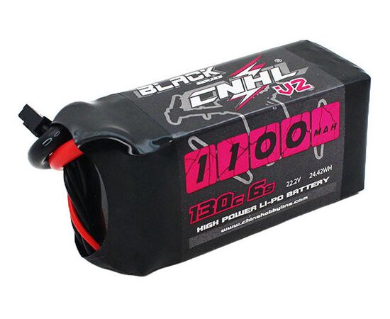 Аккумулятор CNHL Black Series V2.0 1100мАч 6S 130C LiPo (XT60)