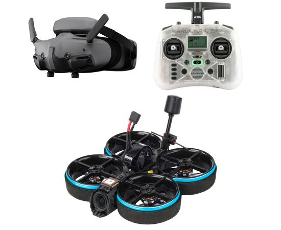 Набор Flywoo CineRace20 V2 Neon LED HD с O3 Air Unit (ELRS 2,4 ГГц)