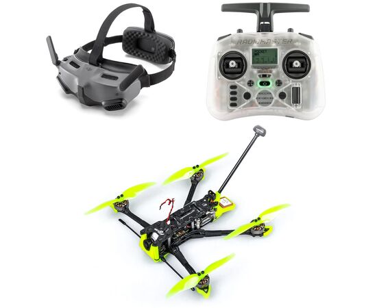 Набор Flywoo Explorer LR 4 V2.2 HD с Runcam Link (ELRS 2,4 ГГц)