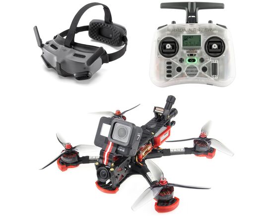 Набор HGLRC Sector5 V3 HD Freestyle с DJI FPV Air Unit (ELRS 2,4 ГГц)