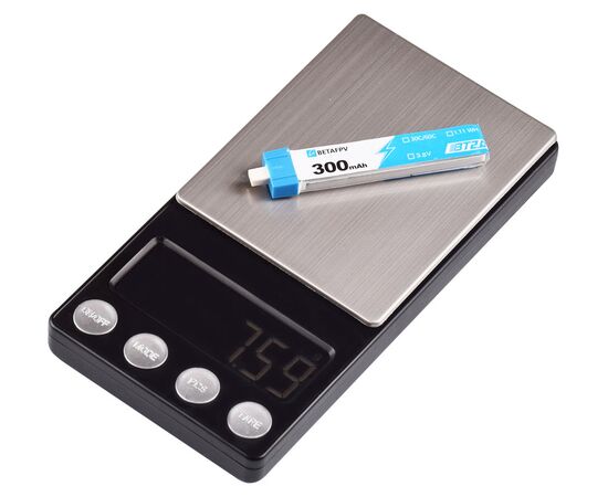 Аккумуляторы BETAFPV 300мАч 1S 30C LiHV (BT2.0), Комплектация: 1 шт., изображение 3