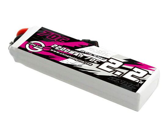 Аккумулятор CNHL G+Plus 2200мАч 2S 70C LiPo (XT60), изображение 2
