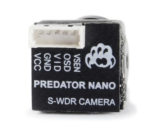 FPV Камера Foxeer Nano Predator 5 (С коннектором), Версия: Nano, Цвет: Чёрный, изображение 2