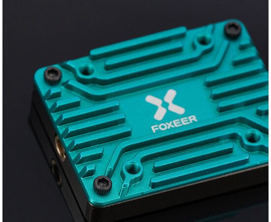 Видеопередатчик Foxeer Reaper Extreme V1 5,8 ГГц 2,5 Вт (Бирюзовый), изображение 3
