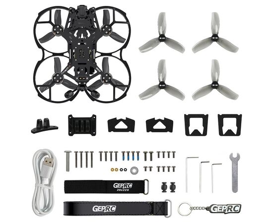 Квадрокоптер GEPRC CineLog35 V3 с O4 Air Unit Pro, Версия: V3, Видеопередача: DJI O4 Air Unit, Комплектация: Без GPS, Приёмник: BNF-DJI, изображение 9