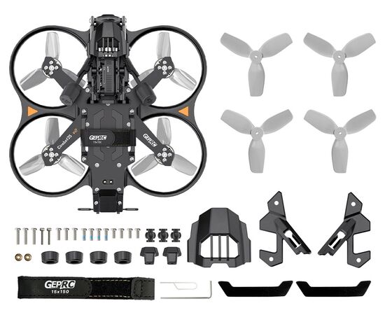 Квадрокоптер GEPRC Cinebot25 V2 с O4 Air Unit Pro, Приёмник: BNF-DJI, изображение 8