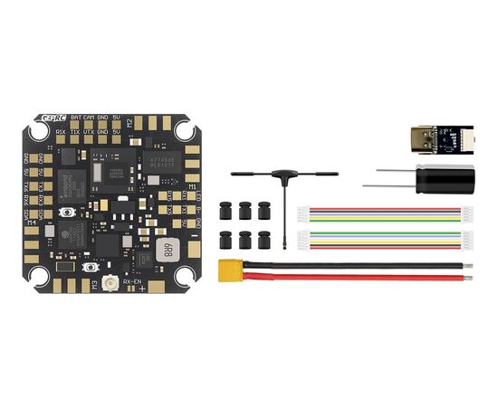 Полётный контроллер GEPRC TAKER F405 20A AIO (ELRS 2,4 ГГц), изображение 7