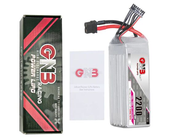 Аккумулятор GNB 2200мАч 6S 120C LiPo (XT60), Версия: 6S, изображение 6