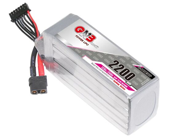 Аккумулятор GNB 2200мАч 6S 120C LiPo (XT60), Версия: 6S