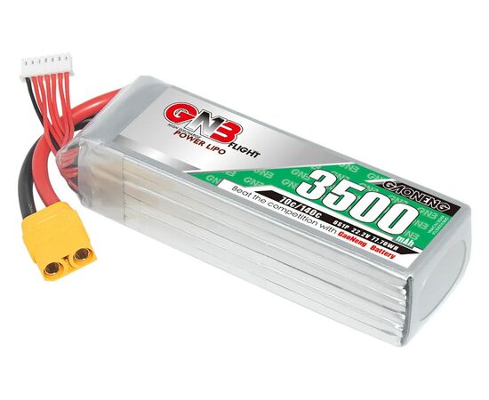 Аккумулятор GNB 3500мАч 6S 70C LiPo (XT90)