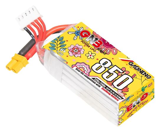 Аккумулятор GNB 850мАч 4S 120C LiHV (XT30), Версия: 4S