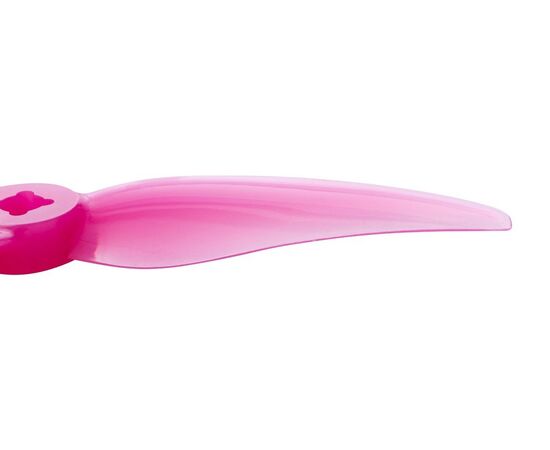 Пропеллеры Gemfan Hurricane 4023 3-лопастные (M5 / 1,5 мм) (2CW+2CCW), Цвет: Розовый, изображение 3