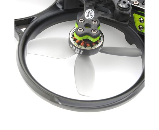 Пропеллеры HQProp DT76MMX4 4-лопастные (Серый) (Вал 1,5 мм) (2CW+2CCW), изображение 2