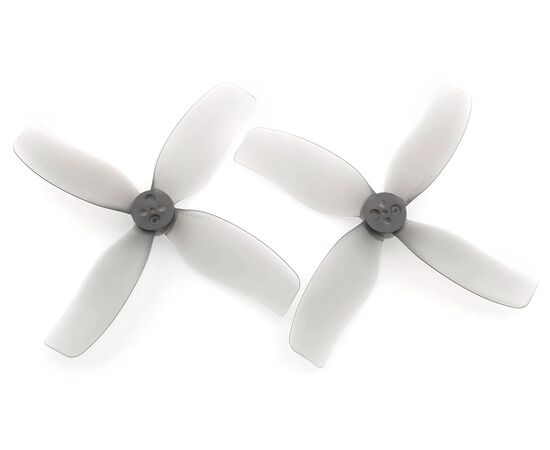 Пропеллеры HQProp DT90MMX4 4-лопастные (Серый) (Вал 1,5 мм) (2CW+2CCW), изображение 2