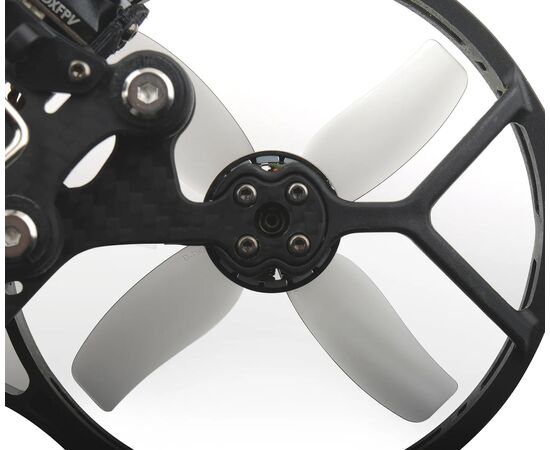 Пропеллеры HQProp DT90MMX4 4-лопастные (Серый) (Вал 1,5 мм) (2CW+2CCW), изображение 3